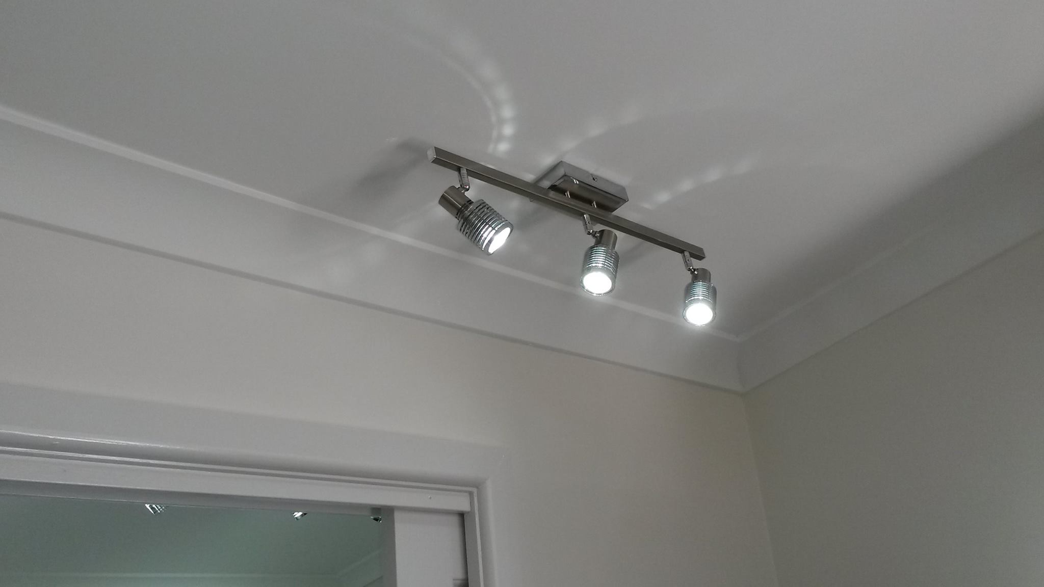 Downlight strip of three design
