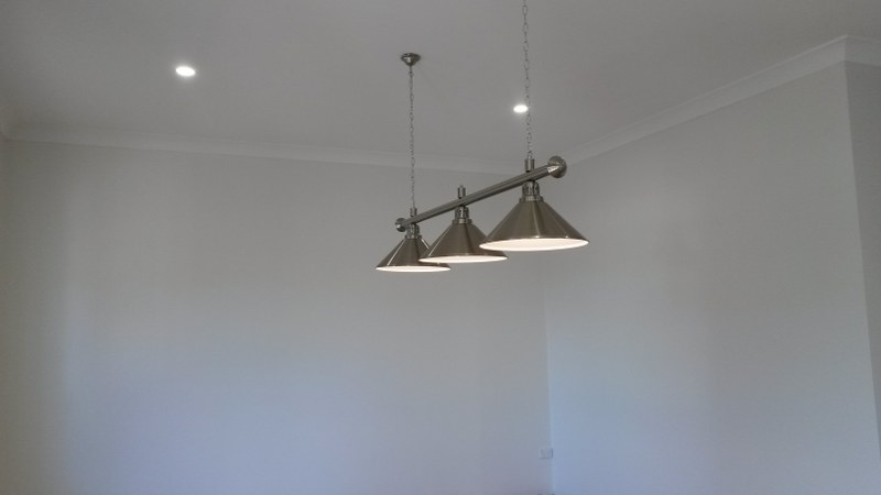Games room lighting