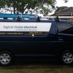 Logical Choice Electrical Service vehicle