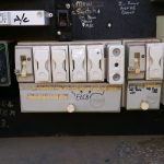 Original view of installation of ceramic fuses