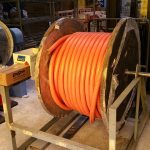 Cable waiting for installation