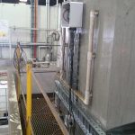New cable tray installation