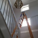 High rise ceiling installation