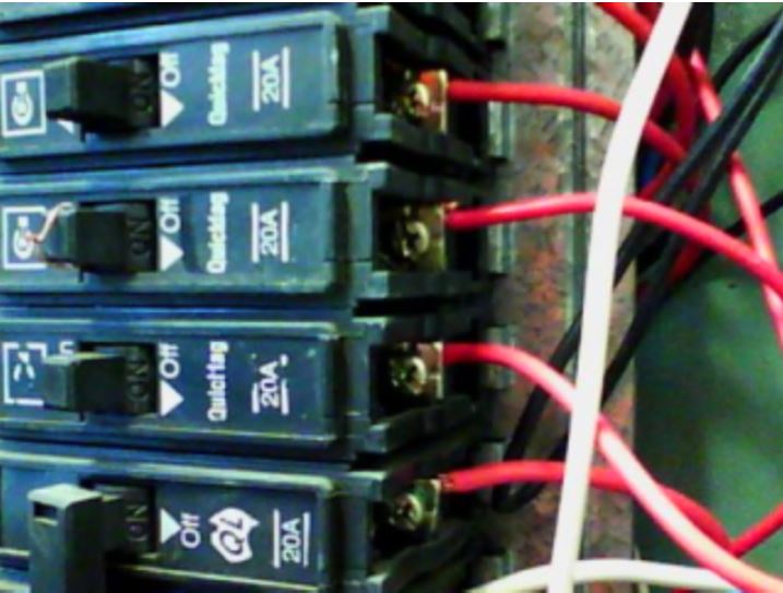 Connections before thermography results